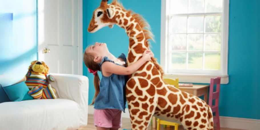 Melissa & Doug Giant Giraffe Plush Toy Just $60 Shipped After Walmart Cash (Reg $100)