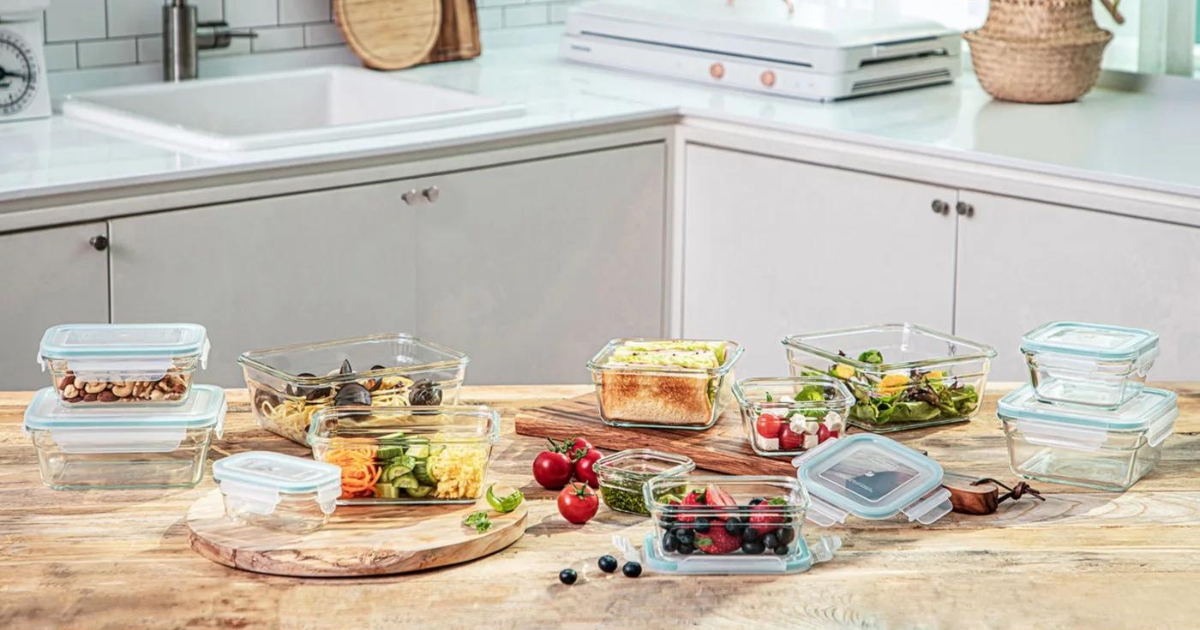 member's mark glass food storage sets at sam's club