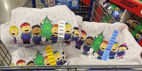 Peanuts Light-Up Christmas Sweatshirts for the Whole Family from $12.98 on Sam’sClub.online