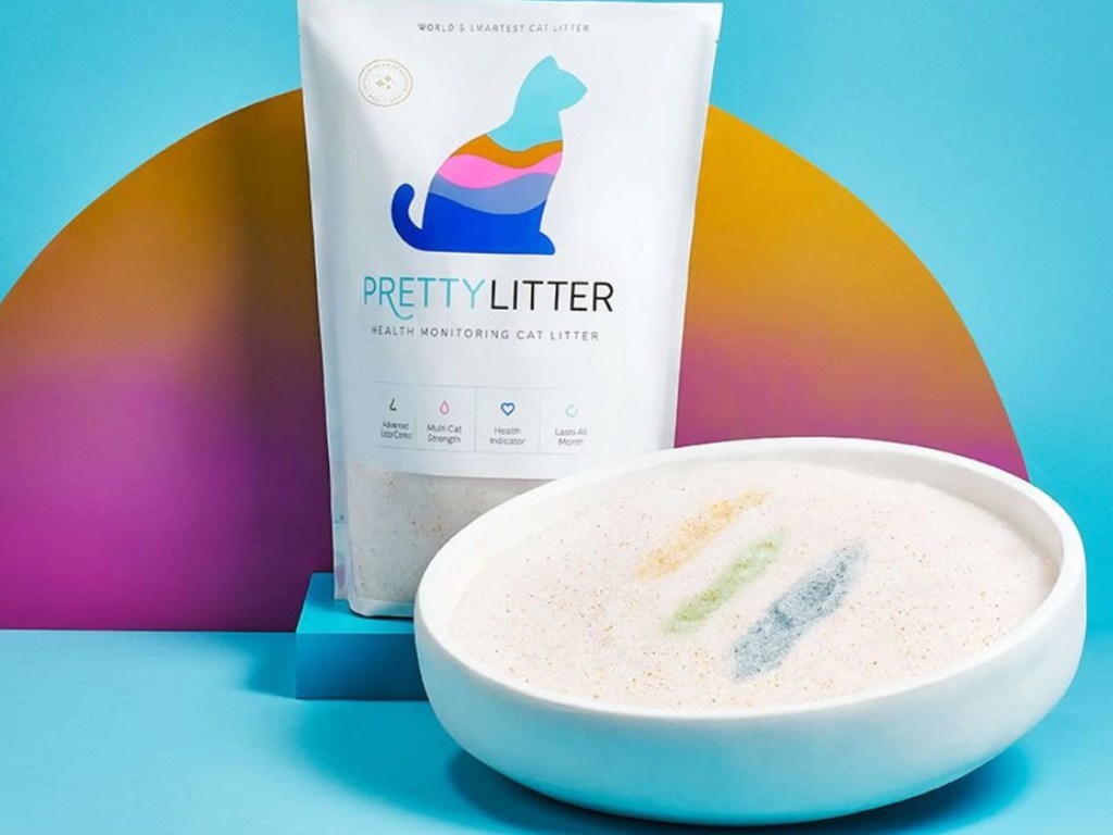 pretty cat litter