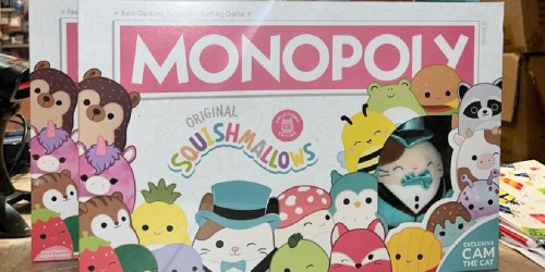 Squishmallows Monopoly & Exclusive Plush Only $39.97 Shipped on Walmart.online (Reg. $60)