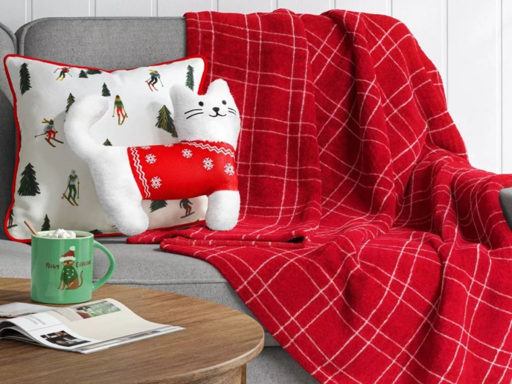 Wondershop Plush-Knit Holiday Throws (Select Styles) 