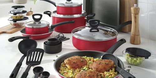 Cooks Non-Stick 30-Piece Cookware Set Just $62.99 on JCPenney.online (Reg. $180) | Great Gift Idea