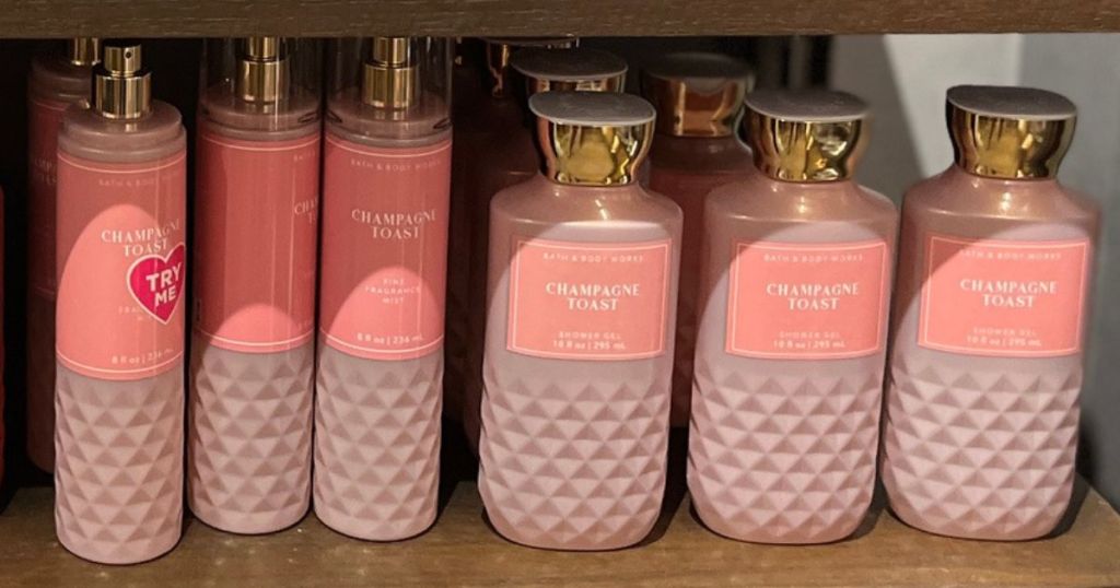 Bath & Body Works Champagne Toast Body Care