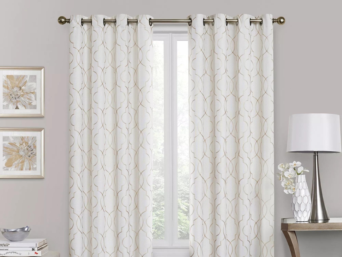 Brent 84-Inch Grommet 100% Blackout Curtain