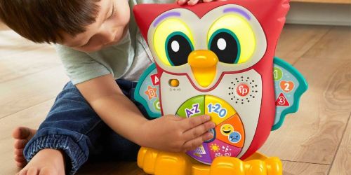 Fisher-Price Linkimals Owl w/ Lights & Music Interactive Toddler Learning Toy Only $15.99 on Amazon (Reg. $33)