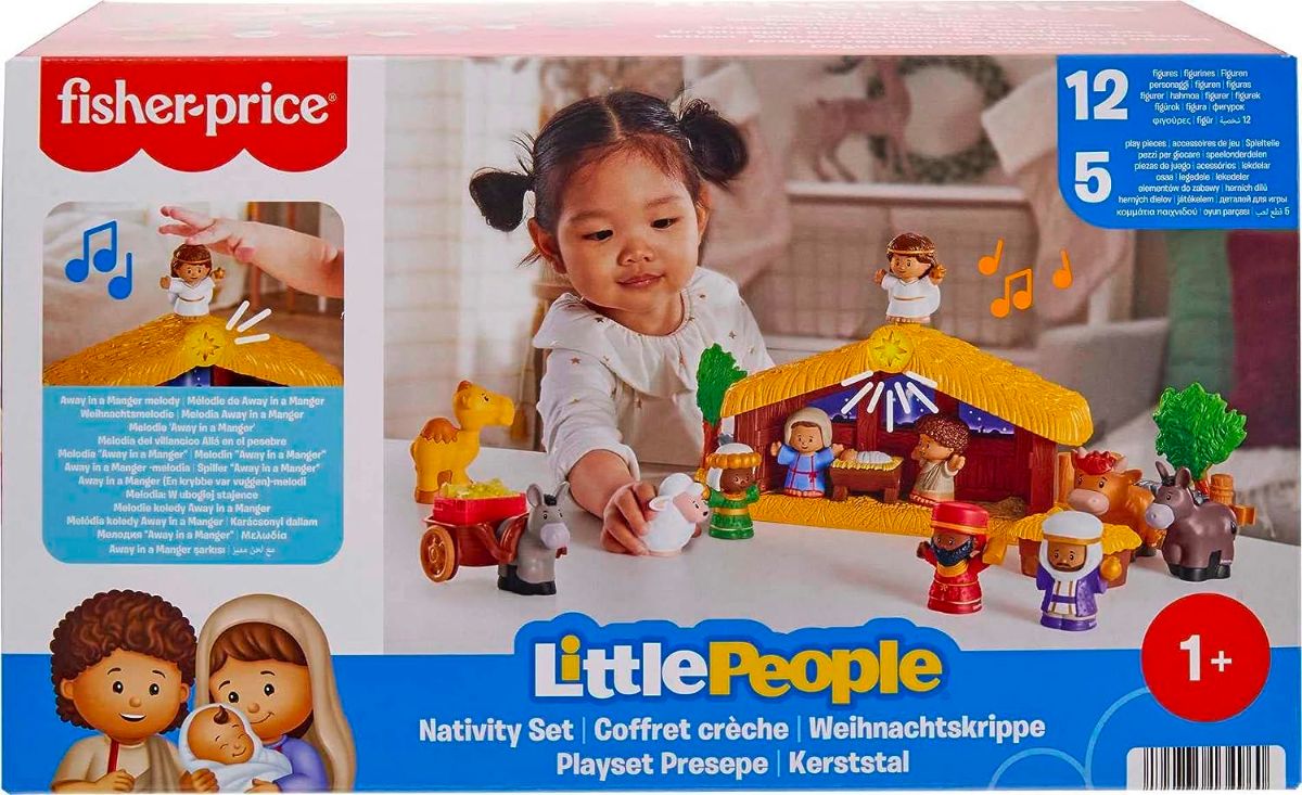 Fisher-Price Little People Toddler Toy Nativity Set product packaging