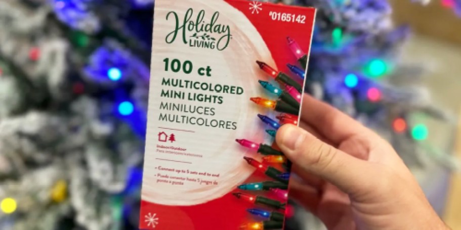 50% Off Lowe’s Christmas String Lights | Prices from $1.98