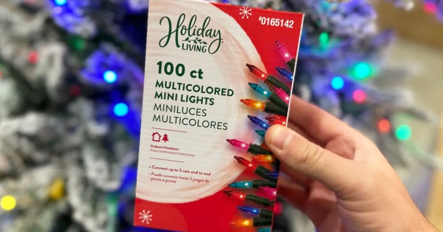 50% Off Lowe’s Christmas String Lights | Prices from $1.98