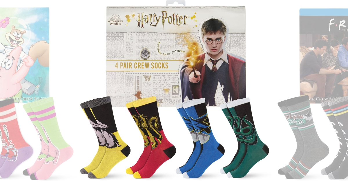 Hyp Character Socks 4-Packs