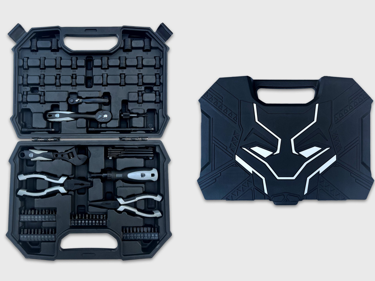 Marvel Black Panther 82pc Tool Set, 