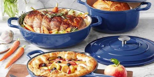 Member’s Mark 5-Piece Enamel Cast Iron Set Just $79.98 Shipped on SamsClub.online | 4 Color Choices