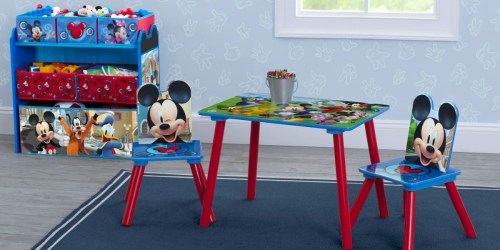 Mickey Mouse Playroom Set Just $39.98 Shipped on Walmart.online | Includes Toy Bin, Table, & Chairs