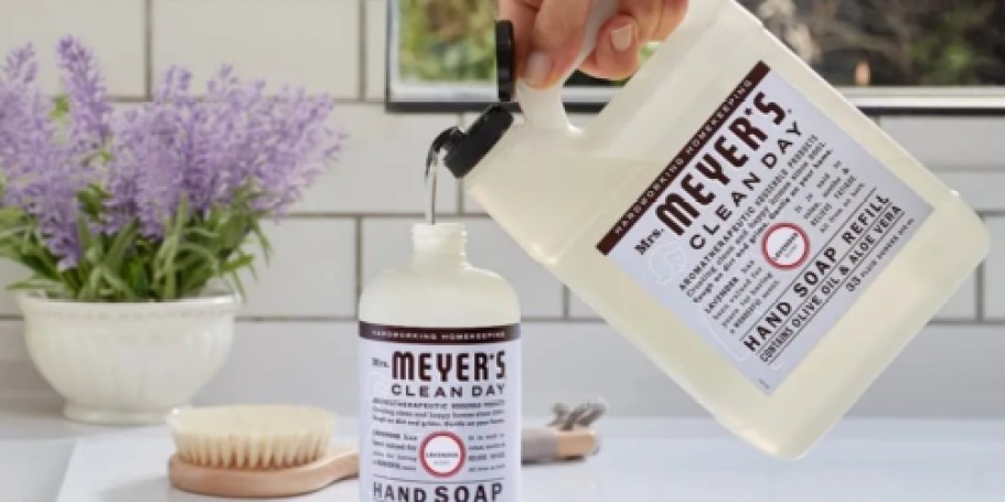 Mrs. Meyer’s Clean Day Liquid Hand Soap Refill Just $7 Shipped on Amazon (Reg. $13)