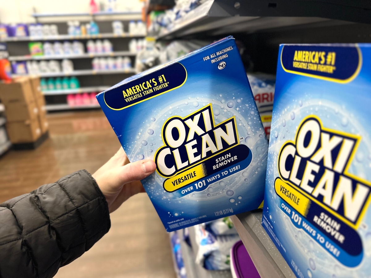 HUGE OxiClean Laundry Stain Remover Box Just $5.52 After Cash Back at Sam’s Club