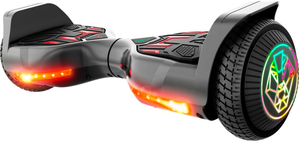 SWAGTRON Swagboard Twist T580 Hoverboard w/ LED wheels in black