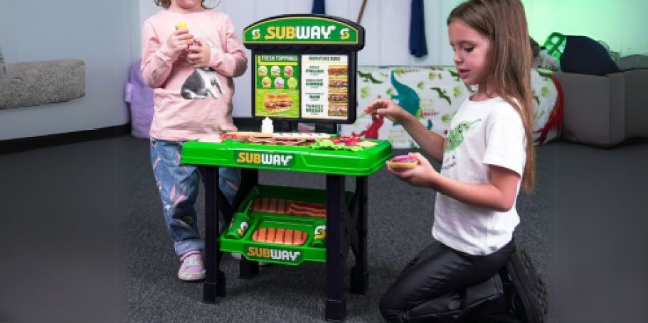 Subway Sandwich Maker Playset Only $29.97 on Walmart.online (Reg. $60)