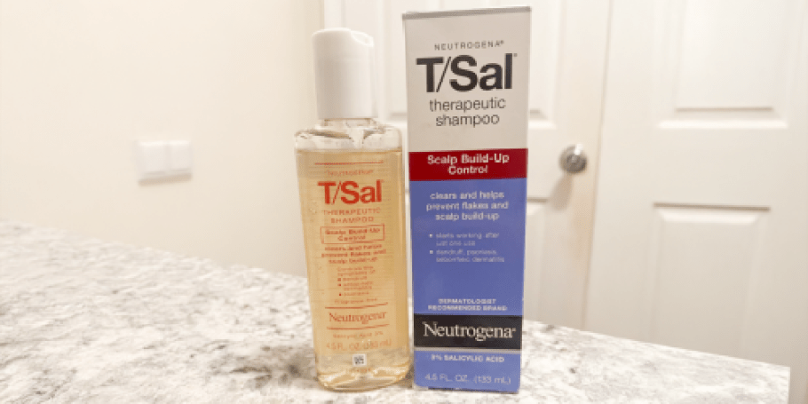 Neutrogena T/Sal Scalp Build-Up Shampoo Only $5 Shipped on Amazon