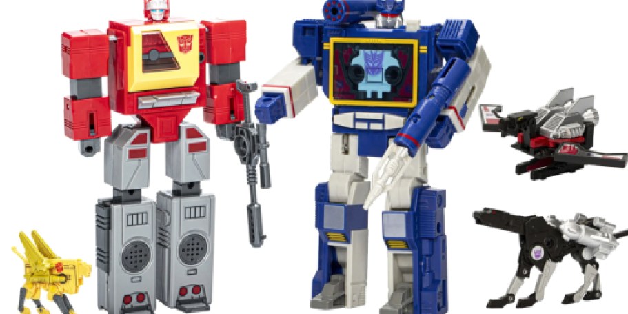 Transformers 40th Anniversary Action Figures Only $20 on Walmart.online (Reg. $45)