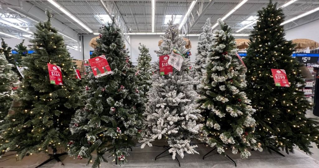 Walmart Christmas Trees