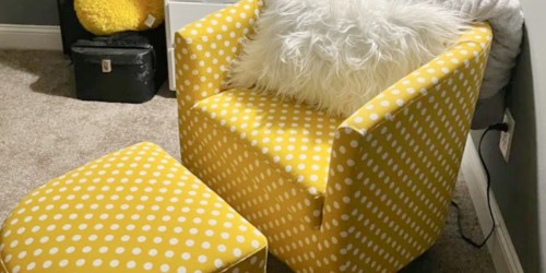 Barrel Chair AND Ottoman Set Just $79.99 Shipped on Wayfair.online (Reg. $134) | Several Color Choices