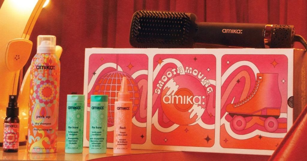 amika Hair Brush Set