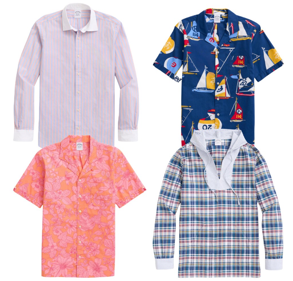 4 mens shirts