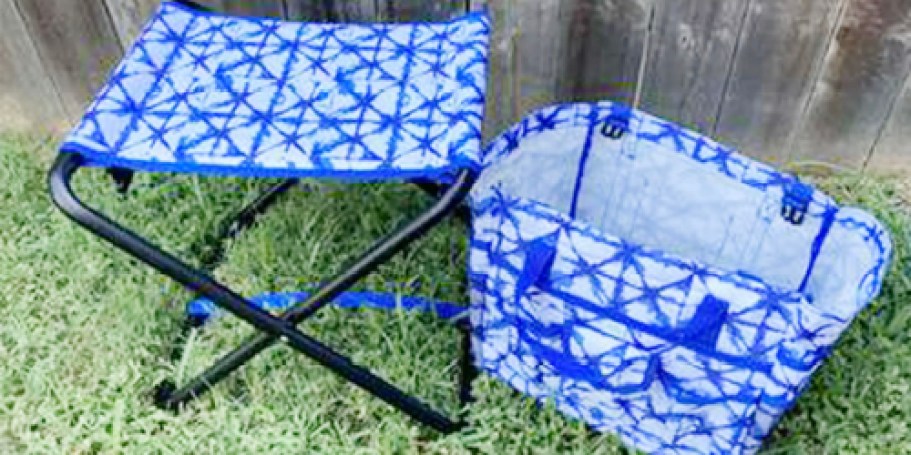 Folding Gardening Stool w/ Detachable Tote Bag Only $7.55 on Walmart.online (Reg. $30)