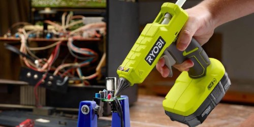 Ryobi Cordless Glue Gun Only $19.97 Shipped on HomeDepot.online (Reg. $30) | Includes 3 Glue Sticks