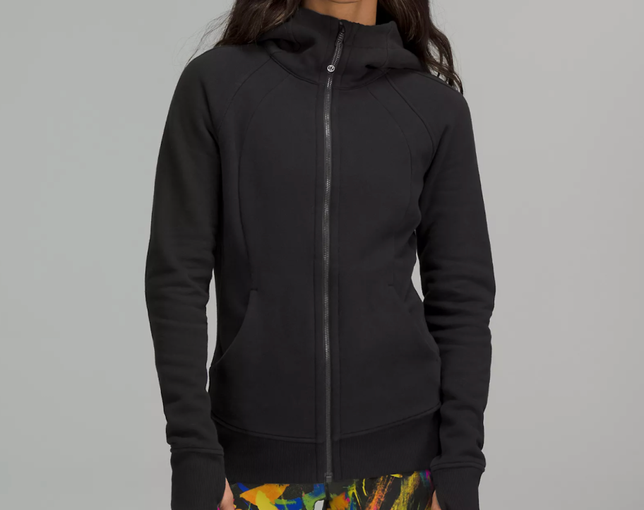 scuba zip hoodie