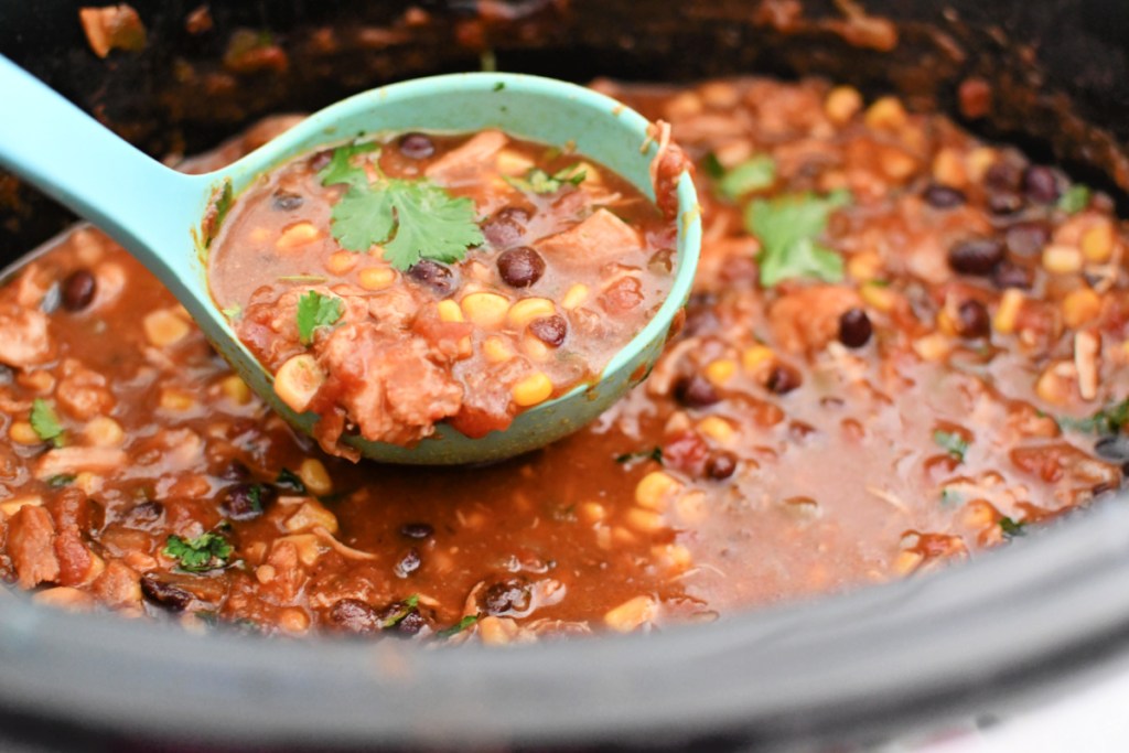 slow cooker chicken chili 5 under $50 challenge