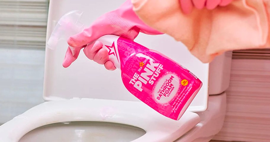 the pink stuff bathroom cleaner