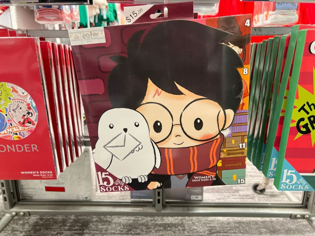 Women's Harry Potter 15 Days of Socks Advent Calendar at Target