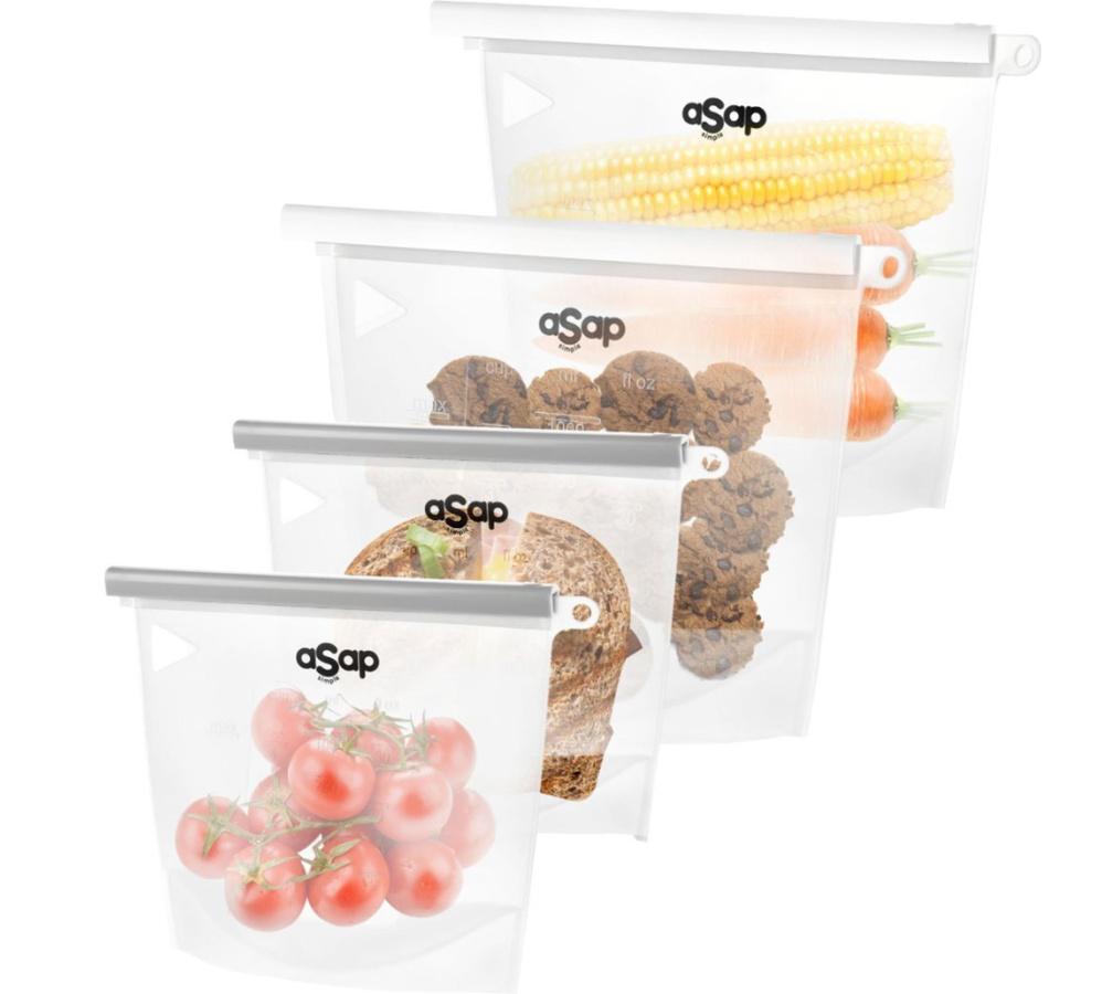 ASAP SIMPLE - Reusable Silicone Bag Set