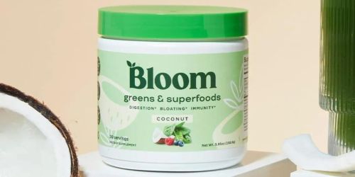 Up to 40% Off Bloom Greens & Superfood Powders on Amazon + Free Shipping | Improves Digestion & Immunity