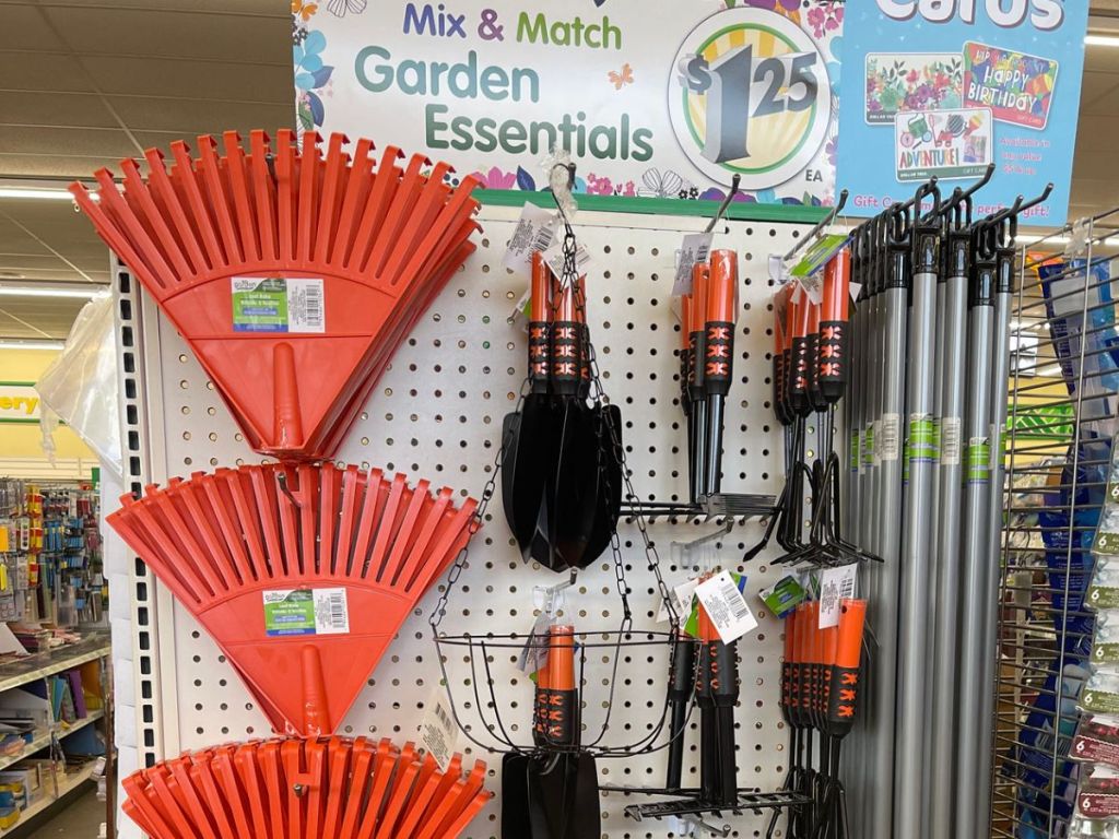 Dollar Tree Mix & Match Garden Essentials