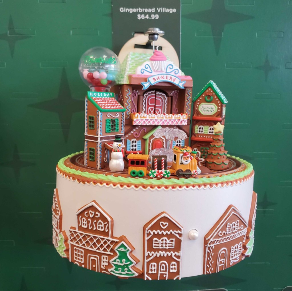 A Gingerbread Village Ornament