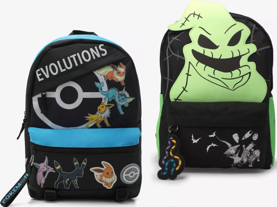 stock images of a Pokemon & Oogie Boogie Backpack