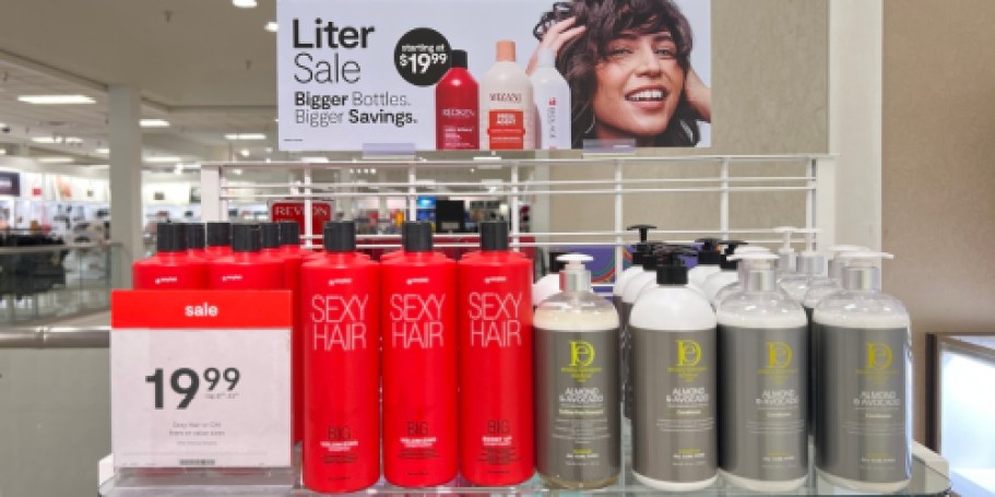 JCPenney Liter Sale + Stackable Savings = Kenra, Chi, Joico & More from $17.99!