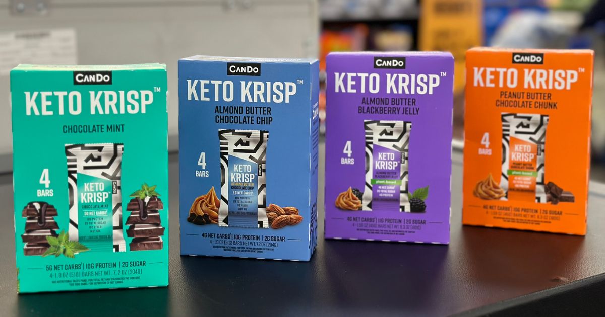 CanDo Keto Krisps flavors