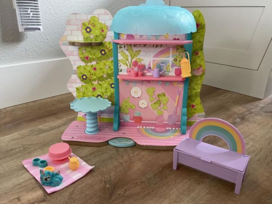 A KidKraft Tea Time Gazebo Playset