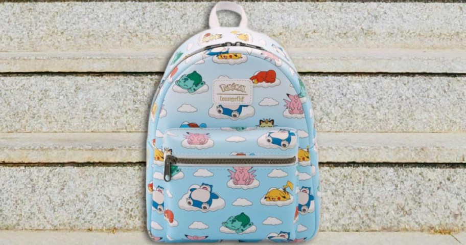 a loungefly pokemon backpack