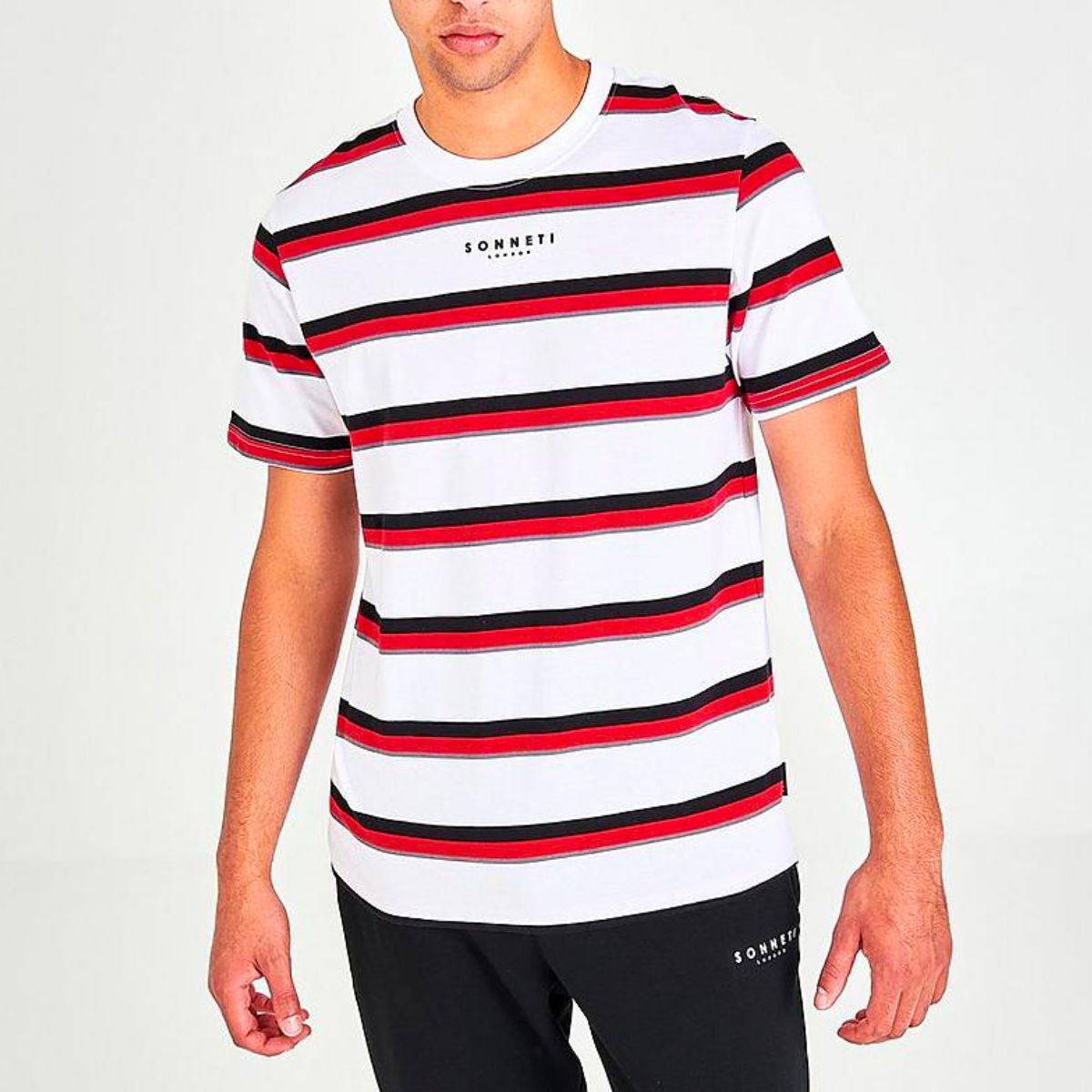 Men's Sonneti London Multi Stripe T-Shirt