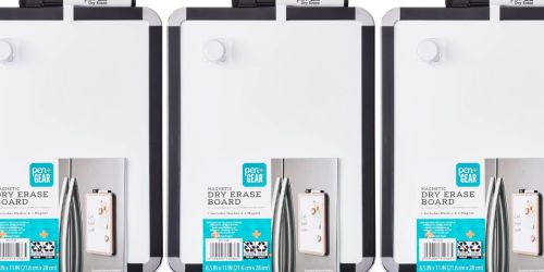 Magnetic Dry Erase Board Only $3.30 on Walmart.online | Great for Lockers, Grocery Lists & More