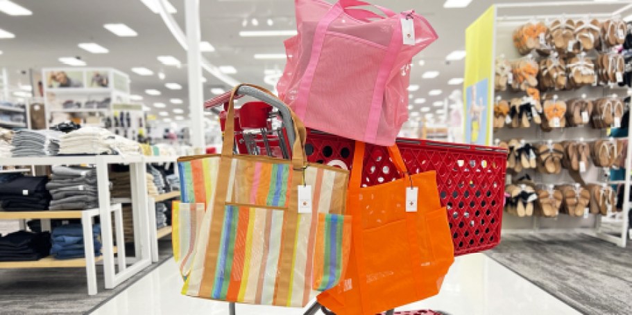 FIVE Target Spring Break Accessories UNDER $15 (Mesh Tote Bags, Sunglasses, & More!)