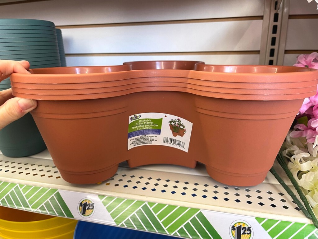 Stackable 3-Tier Planter