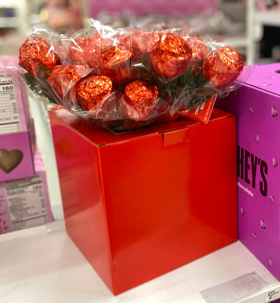 Chocolate roses at Target