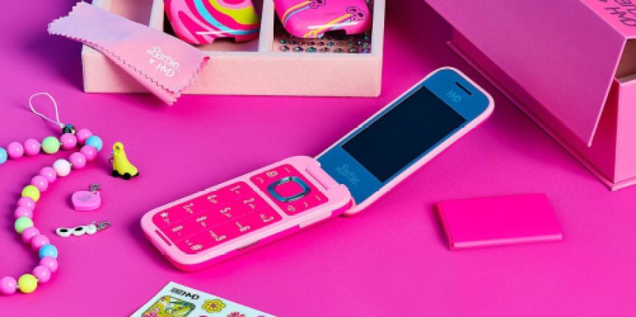 Tracfone Barbie Flip Phone Bundle w/ Accessories from $89.98 Shipped ($465 Value!)