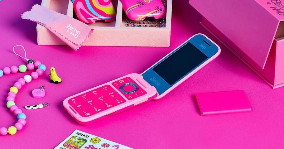 Tracfone Barbie Flip Phone Bundle w/ Accessories from $89.98 Shipped (A $465 Value!)