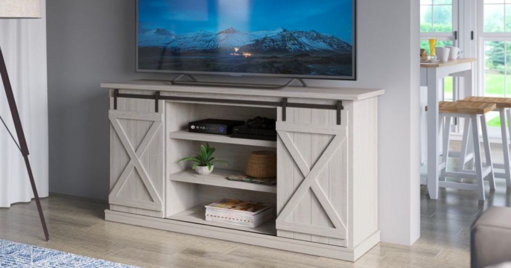 Twin Star Home Modern Farmhouse TV Stand